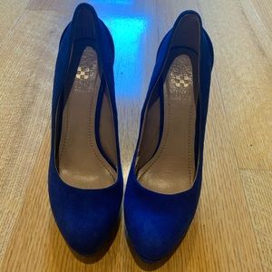 👠Blue High Heels Wedge by Vince Camuto👠